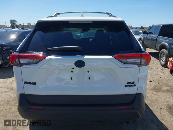2023 Toyota RAV4 Hybrid XLE with VIN 4T3RWRFV2PU085104, listed as a IAAI auction lot 41825077 with 110,877 mi miles. Bid and sale history available at carsss.com. Image 16.