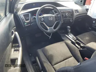 2013 Honda Civic Cpe LX with VIN 2HGFG3B53DH527761, listed as a Copart auction lot 70784624 with 95,322 mi miles and Salvage Title. Bid and sale history available at carsss.com. Image 8.