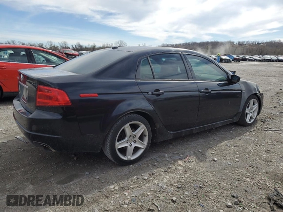 2004 Acura TL with VIN 19UUA66284A072995, listed as a Copart auction lot 50259975 with 229,155 mi miles and Salvage Title. Bid and sale history available at carsss.com. Image 3.
