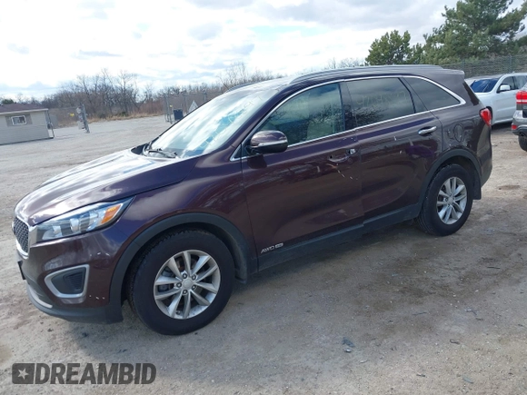 2016 Kia Sorento LX with VIN 5XYPGDA53GG037477, listed as a IAAI auction lot 42048897 with 124,482 mi miles and . Bid and sale history available at DreamBid. Image 2.