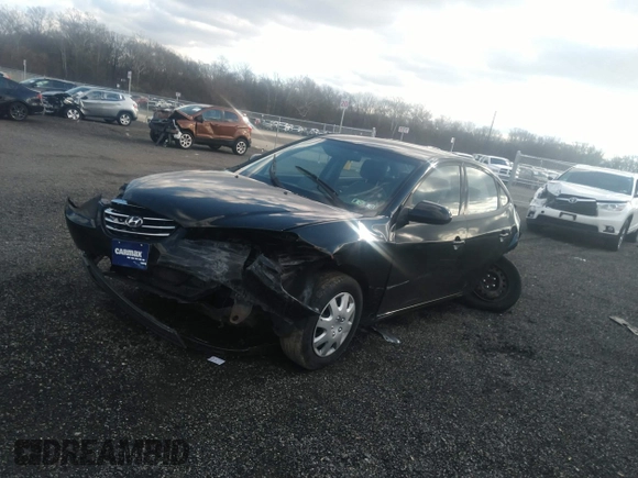 2010 Hyundai Elantra GLS with VIN KMHDU4ADXAU990773, listed as a IAAI auction lot 34962404 with 115,482 mi miles and . Bid and sale history available at DreamBid. Image 2.