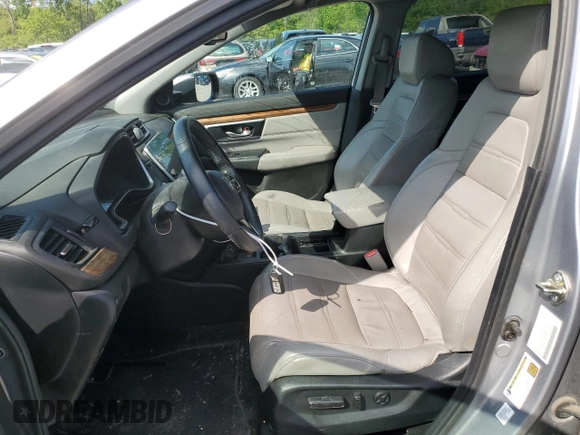 2017 Honda CR-V EX-L with VIN 5J6RW2H84HL015150, listed as a Copart auction lot 52027454 with 121,533 mi miles and Salvage Title. Bid and sale history available at carsss.com. Image 7.