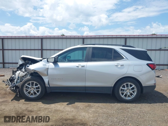 2022 Chevrolet Equinox LT with VIN 3GNAXUEV0NL218601, listed as a IAAI auction lot 42408047 with 32,942 mi miles and . Bid and sale history available at DreamBid. Image 14.