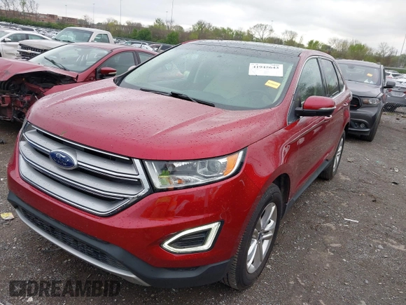 2016 Ford Edge SEL with VIN 2FMPK3J81GBC40046, listed as a IAAI auction lot 41945643 with 71,109 mi miles. Bid and sale history available at carsss.com. Image 18.