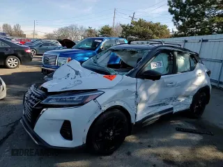 2021 Nissan Kicks SR with VIN 3N1CP5DV7ML499905, listed as a Copart auction lot 47287795 with 59,701 mi miles and Salvage Title. Bid and sale history available at carsss.com. Image 11.