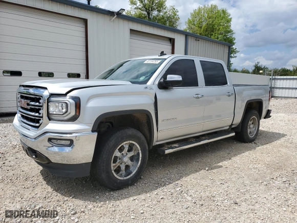 2018 GMC Sierra 1500 SLT with VIN 3GTU2NEC0JG321643, listed as a Copart auction lot 48159265 with 183,777 mi miles and Salvage Title. Bid and sale history available at carsss.com. Image 1.