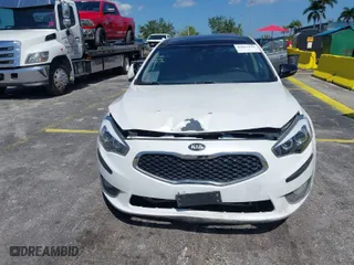 2015 Kia Cadenza Premium with VIN KNALN4D7XF5196941, listed as a IAAI auction lot 42052846 with 118,838 mi miles. Bid and sale history available at carsss.com. Image 11.