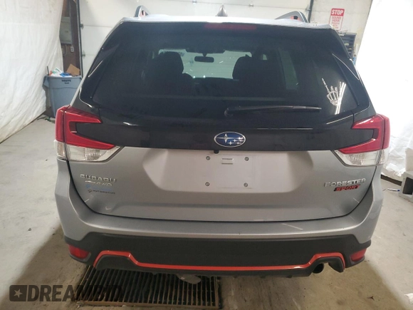 2022 Subaru Forester Sport with VIN JF2SKAJC2NH471997, listed as a Copart auction lot 53866285 with 0 mi miles and Salvage Title. Bid and sale history available at carsss.com. Image 6.