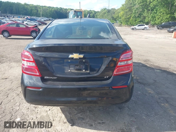 2017 Chevrolet Sonic LT with VIN 1G1JD5SH7H4115099, listed as a IAAI auction lot 42187530 with 109,608 mi miles and . Bid and sale history available at DreamBid. Image 16.