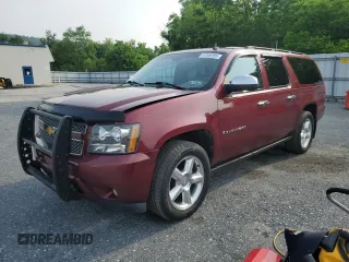 2008 Chevrolet Suburban LTZ z VIN 3GNFK16378G198022, wystawiony jako Copart lot #61049285 z przebiegiem 161 918 mil mil oraz Czysty tytuł • Clean title. Historia ofert i sprzedaży dostępna na DreamBid. Obrazek 1.