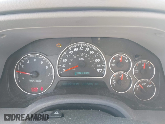 2005 GMC Envoy SLE with VIN 1GKDS13S452306939, listed as a IAAI auction lot 41931667 with 236,955 mi miles and . Bid and sale history available at DreamBid. Image 7.
