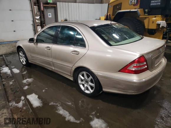 2005 Mercedes-Benz C 240 with VIN WDBRF81J95F673190, listed as a Copart auction lot 42858495 with Not Provided miles and Clean Title. Bid and sale history available at DreamBid. Image 2.