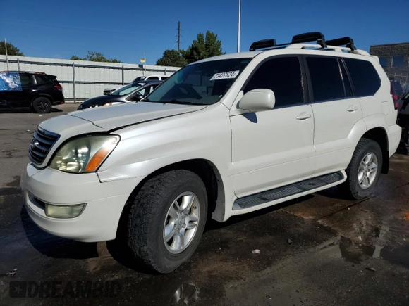 2007 Lexus GX 470 with VIN JTJBT20X570146751, listed as a Copart auction lot 71427624 with 204,604 mi miles and Salvage Title. Bid and sale history available at carsss.com. Image 1.