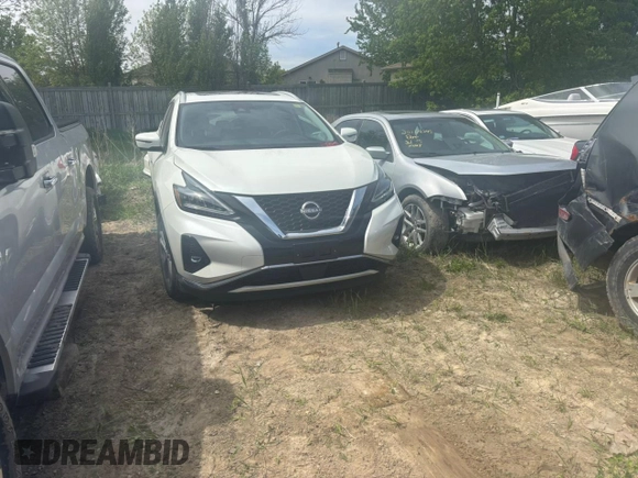2023 Nissan Murano Platinum z VIN 5N1AZ2DS2PC108383, wystawiony jako Copart lot #54561335 z przebiegiem Nie podano mil oraz Czysty tytuł • Clean title. Historia ofert i sprzedaży dostępna na DreamBid. Obrazek 4.