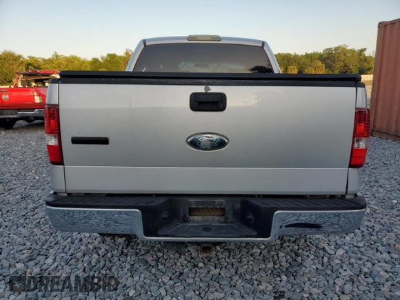 2006 Ford F-150 XLT with VIN 1FTRW12W36KC59835, listed as a Copart auction lot 52481585 with 201,301 mi miles and Salvage Title. Bid and sale history available at DreamBid. Image 6.