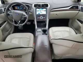 2017 Ford Fusion Titanium with VIN 3FA6P0K92HR290860, listed as a Copart auction lot 52030785 with 100,349 mi miles and Salvage Title. Bid and sale history available at carsss.com. Image 8.