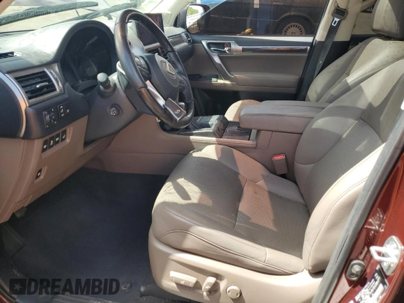 2022 Lexus GX 460 Premium with VIN JTJAM7BX4N5323096, listed as a Copart auction lot 61332455 with 76,472 mi miles and Salvage title. Bid and sale history available at DreamBid. Image 7.