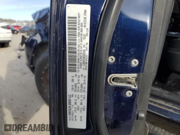 2014 Ram 1500 Sport with VIN 1C6RR7HT0ES252385, listed as a Copart auction lot 88804585 with 152,260 mi miles and Salvage title. Bid and sale history available at DreamBid. Image 14.