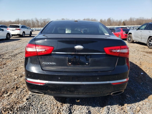 2014 Kia Cadenza Premium with VIN KNALN4D75E5125547, listed as a Copart auction lot 48724215 with 164,755 mi miles and Salvage Title. Bid and sale history available at carsss.com. Image 6.