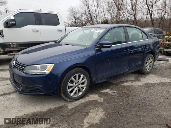 2013 Volkswagen Jetta SE with VIN 3VWDX7AJ4DM362409, listed as a Copart auction lot 43347145 with 85,335 mi miles and Salvage title. Bid and sale history available at DreamBid. Image 1.