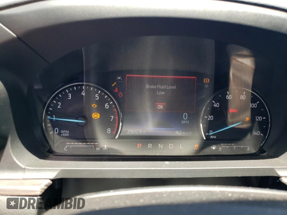 2023 Ford Explorer Limited with VIN 1FMSK8FH5PGB41352, listed as a Copart auction lot 53406155 with 25,612 mi miles and Salvage title. Bid and sale history available at DreamBid. Image 9.