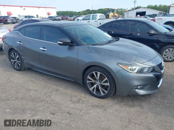 2016 Nissan Maxima SL with VIN 1N4AA6AP8GC430051, listed as a IAAI auction lot 41983059 with 166,786 mi miles and . Bid and sale history available at DreamBid. Image 1.