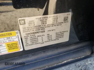 2017 Chevrolet Traverse LT with VIN 1GNKRHKD6HJ113235, listed as a Copart auction lot 75212644 with Not Provided miles and Salvage Title. Bid and sale history available at DreamBid. Image 14.