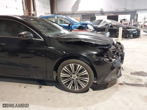 2023 Mercedes-Benz CLA with VIN W1K5J4HB6PN337176, listed as a IAAI auction lot 40571773 with 22,257 mi miles. Bid and sale history available at carsss.com. Image 18.