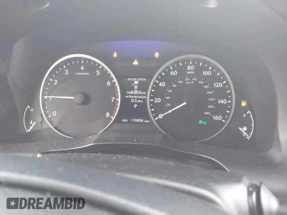 2014 Lexus ES 350 with VIN JTHBK1GG2E2092248, listed as a IAAI auction lot 41589999 with 170,808 mi miles. Bid and sale history available at carsss.com. Image 7.
