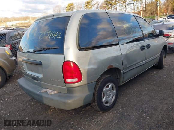 2000 Dodge Caravan with VIN 2B4FP25B3YR679708, listed as a IAAI auction lot 41596674 with Not Provided miles and . Bid and sale history available at DreamBid. Image 4.
