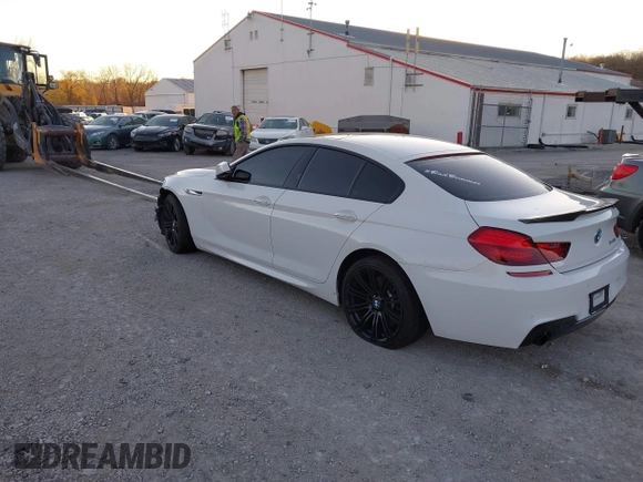 2015 BMW 6 Series 640i with VIN WBA6A0C54FGB53785, listed as a IAAI auction lot 40612020 with 67,524 mi miles and . Bid and sale history available at DreamBid. Image 3.