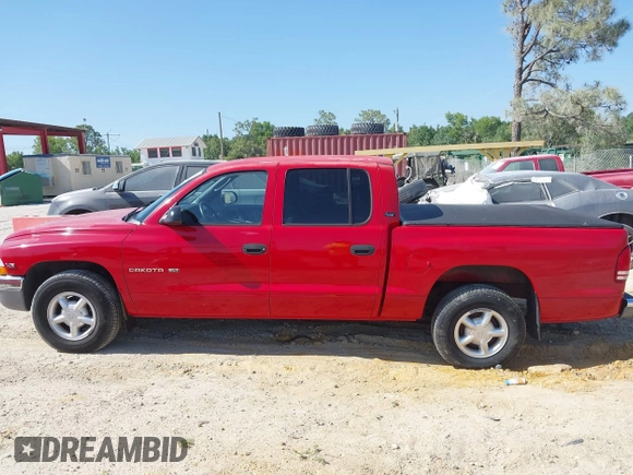 2000 Dodge Dakota Sport with VIN 1B7GL2AX0YS685498, listed as a IAAI auction lot 42069753 with 56,269 mi miles and . Bid and sale history available at DreamBid. Image 14.