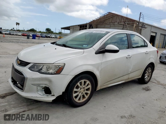 2017 Chevrolet Sonic LT with VIN 1G1JD5SH8H4164568, listed as a Copart auction lot 60848025 with 120,153 mi miles and Clean title. Bid and sale history available at DreamBid. Image 1.