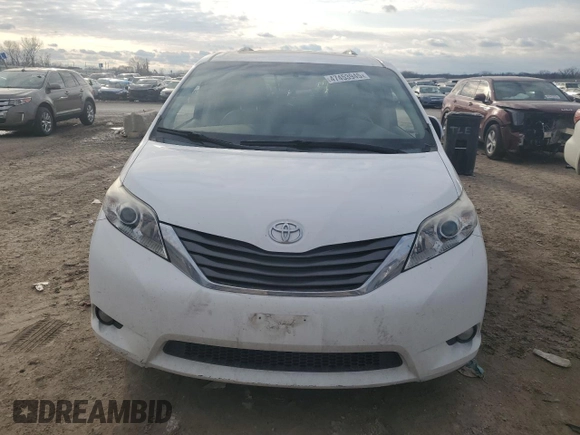 2012 Toyota Sienna XLE AAS with VIN 5TDYK3DC6CS277532, listed as a Copart auction lot 47453945 with 130,451 mi miles and Salvage Title. Bid and sale history available at carsss.com. Image 5.