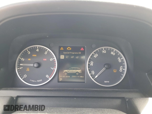 2013 Land Rover Range Rover Sport HSE with VIN SALSF2D4XDA813953, listed as a Copart auction lot 58023965 with 88,114 mi miles and Salvage title. Bid and sale history available at DreamBid. Image 9.
