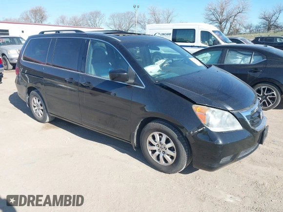 2010 Honda Odyssey EX-L with VIN 5FNRL3H67AB063205, listed as a IAAI auction lot 41996537 with 146,327 mi miles and . Bid and sale history available at DreamBid. Image 1.