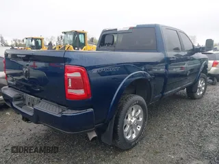2022 Ram 2500 Laramie with VIN 3C6UR5FLXNG229043, listed as a IAAI auction lot 41859394 with 31,631 mi miles. Bid and sale history available at carsss.com. Image 4.