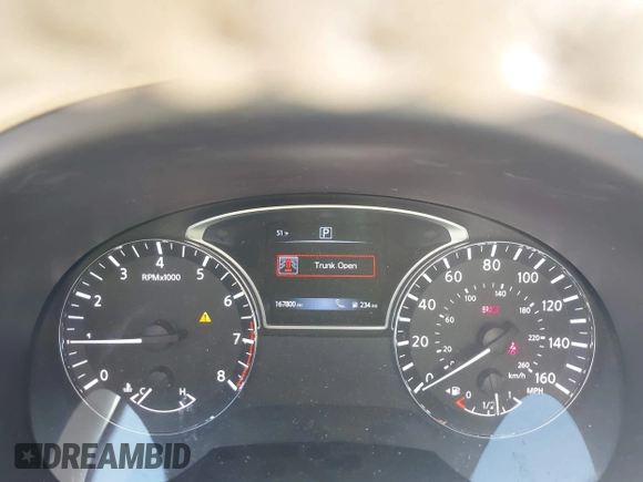2016 Nissan Altima S z VIN 1N4AL3APXGC202447, wystawiony jako IAAI lot #41923452 z przebiegiem 167 800 mil mil oraz . Historia ofert i sprzedaży dostępna na DreamBid. Obrazek 7.