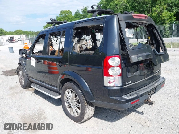 2012 Land Rover LR4 Lux with VIN SALAK2D4XCA635466, listed as a IAAI auction lot 42467642 with Not provided miles and . Bid and sale history available at DreamBid. Image 3.