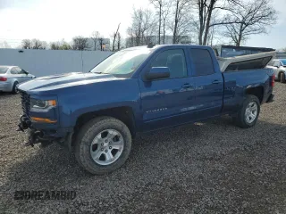 2018 Chevrolet Silverado 1500 LT with VIN 1GCVKREC4JZ247364, listed as a Copart auction lot 54399465 with 51,339 mi miles and Salvage Title. Bid and sale history available at DreamBid. Image 1.