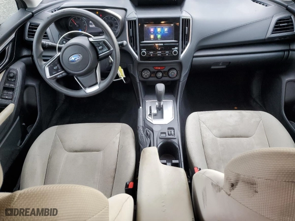 2017 Subaru Impreza Premium with VIN 4S3GTAB63H3751245, listed as a Copart auction lot 45594715 with 108091 miles and Salvage Title. Bid and sale history available at carsss.com. Image 8.