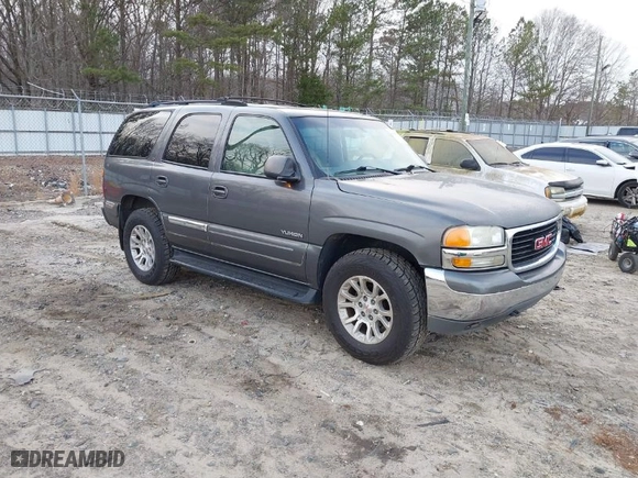 2002 GMC Yukon SLT with VIN 1GKEC13ZX2J217778, listed as a IAAI auction lot 41469912 with 293,497 mi miles. Bid and sale history available at carsss.com. Image 1.