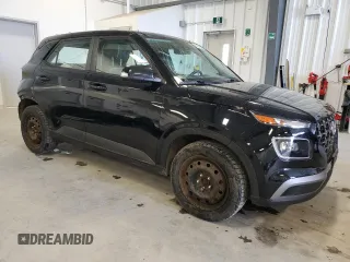 2020 Hyundai Venue SEL with VIN KMHRC8A33LU046212, listed as a Copart auction lot 54235985 with 85,306 mi miles and Salvage Title. Bid and sale history available at carsss.com. Image 4.