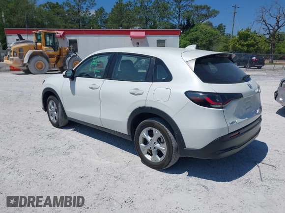 2023 Honda HR-V LX with VIN 3CZRZ1H33PM717656, listed as a IAAI auction lot 42022154 with 21,196 mi miles and . Bid and sale history available at DreamBid. Image 3.
