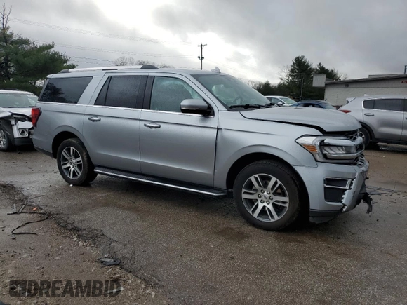2022 Ford Expedition Max Limited z VIN 1FMJK2AT8NEA30114, wystawiony jako Copart lot #80862594 z przebiegiem 53 114 mil mil oraz Szkoda całkowita • Salvage title. Historia ofert i sprzedaży dostępna na DreamBid. Obrazek 4.