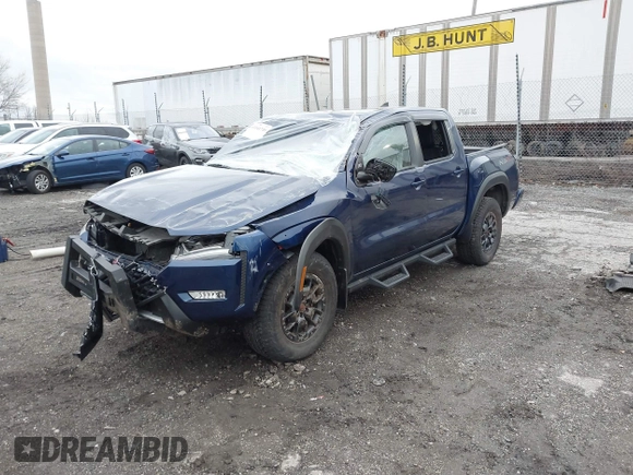 2022 Nissan Frontier S with VIN 1N6ED1EK8NN688329, listed as a IAAI auction lot 41141749 with 18,473 mi miles. Bid and sale history available at carsss.com. Image 2.