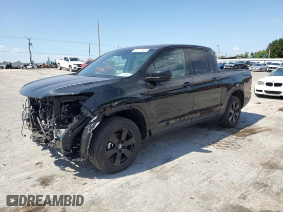 2020 Honda Ridgeline Black Edition with VIN 5FPYK3F86LB020584, listed as a Copart auction lot 62712545 with 22,259 mi miles and Salvage title. Bid and sale history available at DreamBid. Image 1.