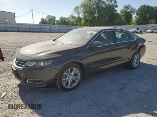2015 Chevrolet Impala LT z VIN 2G1115SL7F9134274, wystawiony jako Copart lot #53684995 z przebiegiem 115 771 mil mil oraz Szkoda całkowita • Salvage title. Historia ofert i sprzedaży dostępna na DreamBid. Obrazek 1.