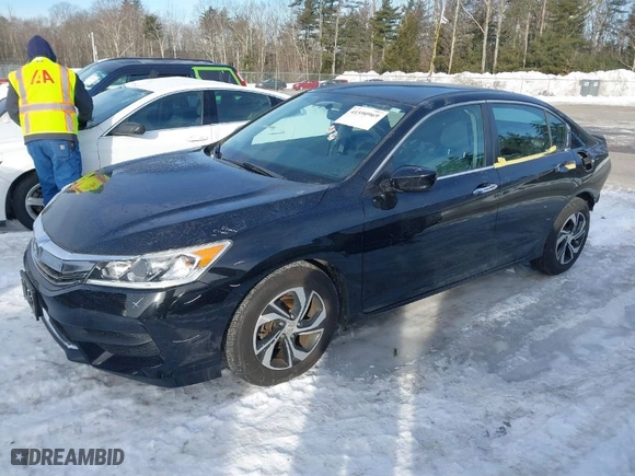 2017 Honda Accord Sedan LX with VIN 1HGCR2F32HA260892, listed as a IAAI auction lot 41590969 with 50,917 mi miles. Bid and sale history available at carsss.com. Image 2.