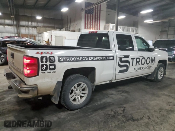 2017 Chevrolet Silverado 1500 LT with VIN 3GCUKREC9HG219372, listed as a Copart auction lot 47404025 with 182,085 mi miles and Salvage Title. Bid and sale history available at DreamBid. Image 3.